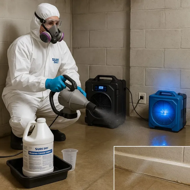 Sanitization and Odor Removal process in Villano Beach, FL